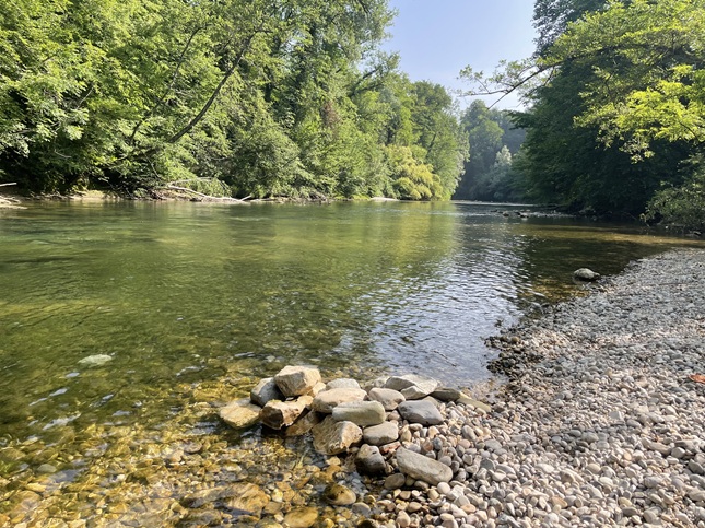 Le Guiers à St Béron