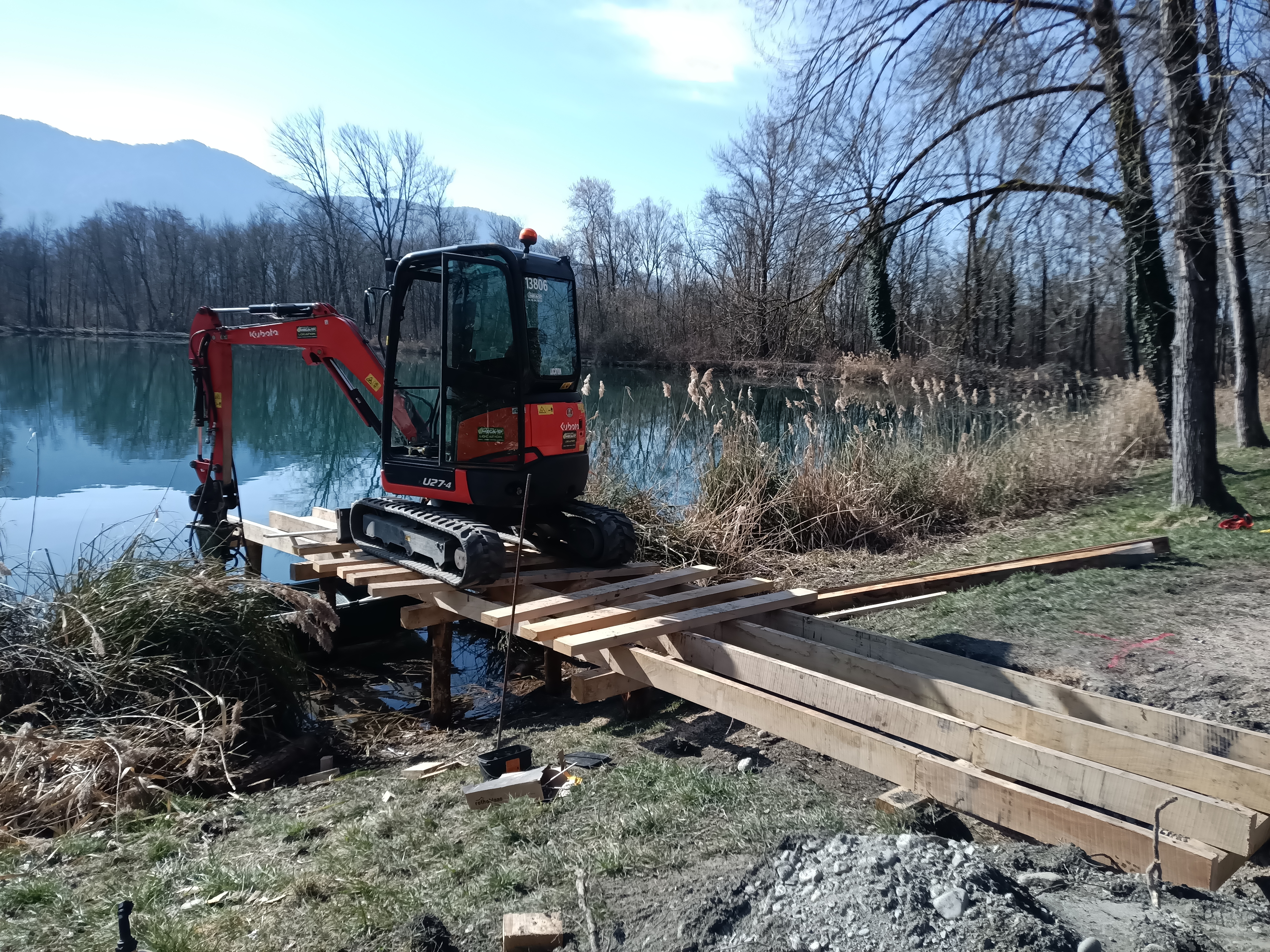 travaux ponton